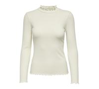 Maglietta sottile a maniche lunghe JDY con arricciature - Basic elasticizzata -