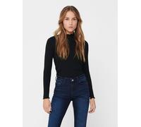 Maglietta sottile a maniche lunghe JDY con arricciature - Basic elasticizzata -
