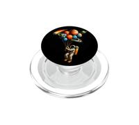 Maglietta spaziale per bambine e bambine, pianeta in palloncini PopSockets PopGrip per MagSafe