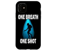 Maglietta Spearfishing Sub Caccia One Breath One Shot Custodia per iPhone 11