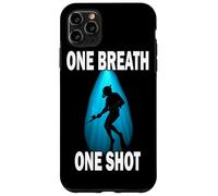 Maglietta Spearfishing Sub Caccia One Breath One Shot Custodia per iPhone 11 Pro Max