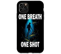 Maglietta Spearfishing Sub Caccia One Breath One Shot Custodia per iPhone 11 Pro Max