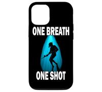 Maglietta Spearfishing Sub Caccia One Breath One Shot Custodia per iPhone 12/12 Pro