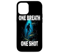 Maglietta Spearfishing Sub Caccia One Breath One Shot Custodia per iPhone 12/12 Pro