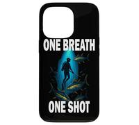Maglietta Spearfishing Sub Caccia One Breath One Shot Custodia per iPhone 13 Pro