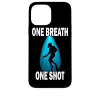 Maglietta Spearfishing Sub Caccia One Breath One Shot Custodia per iPhone 13 Pro Max
