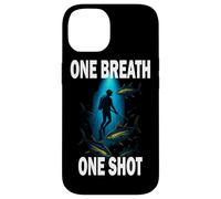 Maglietta Spearfishing Sub Caccia One Breath One Shot Custodia per iPhone 14
