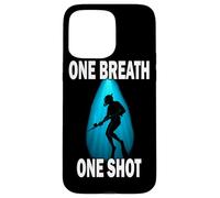 Maglietta Spearfishing Sub Caccia One Breath One Shot Custodia per iPhone 15 Pro Max