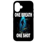 Maglietta Spearfishing Sub Caccia One Breath One Shot Custodia per iPhone 16