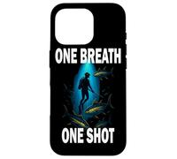 Maglietta Spearfishing Sub Caccia One Breath One Shot Custodia per iPhone 16 Pro