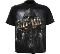 Maglietta Spiral Game Over Kids, unisex, colore nero Nero XL