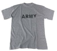 Maglietta Sportiva A Maniche Corte ARMY PFT US Grigia T-Shirt Taglia S / Small