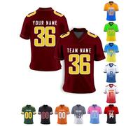 Maglietta sportiva da uomo, personalizzata o vuota, ad asciugatura rapida, traspirante, a maniche corte, per donne e bambini, taglia S ~ 7XL, stile 16, L