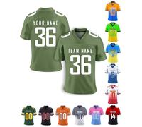 Maglietta sportiva da uomo, personalizzata o vuota, ad asciugatura rapida, traspirante, a maniche corte, per donne e bambini, taglia S ~ 7XL, Stile 19, L