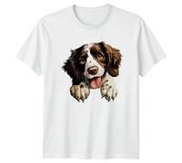 Maglietta Springer Spaniel razza cane simpatico cucciolo amante degli...