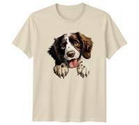 Maglietta Springer Spaniel razza cane simpatico cucciolo amante degli...