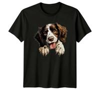 Maglietta Springer Spaniel razza cane simpatico cucciolo amante degli...