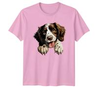 Maglietta Springer Spaniel razza cane simpatico cucciolo amante degli...