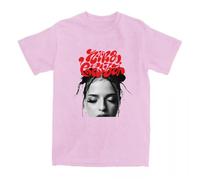Maglietta Stampata Singer Nina Merch C-HUBA Arena Girocollo Tour Maniche Corte Top in Cotone Unisex S-4XL-Pink||4X_l