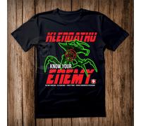 Maglietta Starship Troopers Klendathu Uomo Sci Fi Film Fanteria Mobile Morte Da