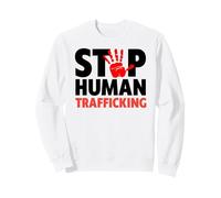 Maglietta Stop Trafficking - Fine Traffico di Esseri Umani Felpa