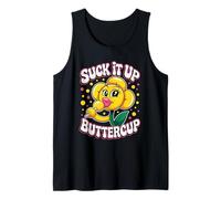 Maglietta Suck It Up Buttercup - Sassy Flower Lollipop Funny Canotta