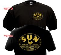 Maglietta Sun Memphis Tennessee 'N Roll 1952 50's Johnny Cash Elvis