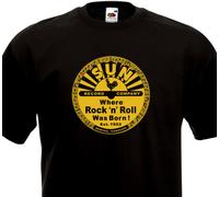 Maglietta Sun Record - Where Rock'N Roll Was Born Memphis Tennessee Anni