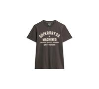 Maglietta Superdry M1011994a T-Shirt Uomo Cotone Nero