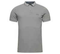 Maglietta Superdry M1110345a Polo Uomo Cotone Grigio