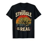 Maglietta T-Rex The Struggle Is Real Maglietta