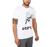 MAGLIETTA T-SHIRT ASICS RUNNING KAYANO TEE BIANCO LOGO ONITSUKA TIGER