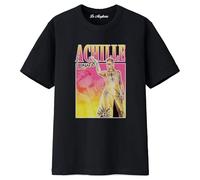 Maglietta t-Shirt di Achille Lauro Incoscienti Giovani t-Shirt Maglia Comuni Mortali per Uomo Donna Ragazzi (IT, Testo, XL, Regular, Regular, Nero)