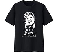 Maglietta t-Shirt di Vasco Tour 2025 Io e Te stilizzata per Uomo Donna Ragazzi V3 (IT, Testo, L, Regular, Regular, Nero)