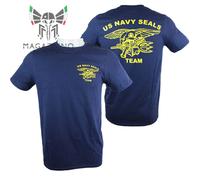 Maglietta T-SHIRT Militare US Navy Seals Team BLU