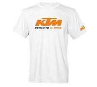 Maglietta T-Shirt Paddock Ktm Maglia Ready to Race Tshirt Fan Club Moto Cross
