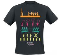 Maglietta T-Shirt Squid Game - Games (Tutti i Giochi) Taglia S (Adulto)