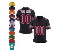 Maglietta T-Shirt Uomo Sportiva Personalizzata con Nome Numero Logo Maglia Personalizzabile per Bambini Donna, Personalizzato Manica Corta Sportiva Asciugatura Rapida, S-7XL