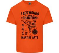 Maglietta Taekwondo Campione Del Mondo Per Bambini Ragazzi E Ragazze