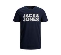 Maglietta taglie forti Jack & Jones Corp Logo Bleu 4XL