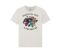 Maglietta Tatuaggio Pantera Fiori Strength And Daintiness Panther Tattoo T-Shirt