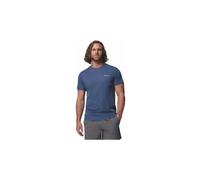 Columbia T-shirt Zero Rules Light manica corta blu indaco Uomo S