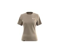 Maglietta tecnica da donna salewa puez dry beige