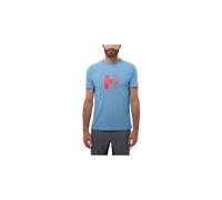 Millet - T-shirt da alpinismo leggero e traspirante a maniche corte - Kamet Map SS M Coronet Blue per Uomo in Poliestere Riciclato - Taglia M
