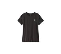 Maglietta tecnica patagonia cap cool daily hut tripper nera da donna