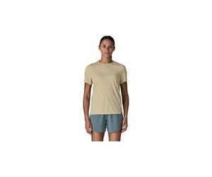 Maglietta tecnica patagonia capilene cool ultra beige da donna