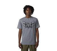 Maglietta tecnica SS da uomo Fox Racing ~ The Format Heather Graphite