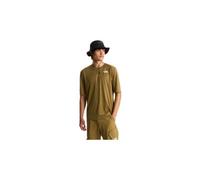 Maglietta tecnica the north face shadow kaki da uomo