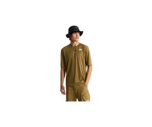 Maglietta tecnica the north face shadow kaki da uomo