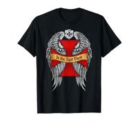 Maglietta Templare Crusader In Hoc Signo Vinces Maglietta